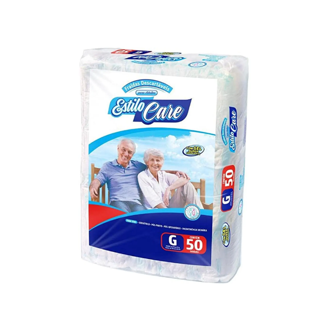 Estilo Care tamanho Grande com 50 unidades