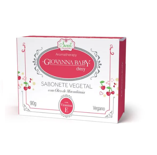 Sabonete de Pedra Giovanna Baby Cherry 90g