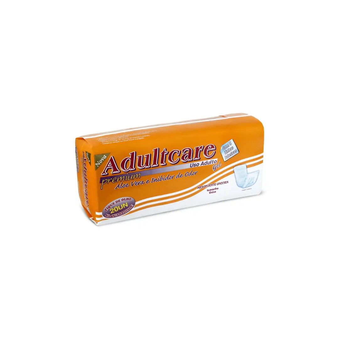 Absorvente Adultcare premium com 20 unidades