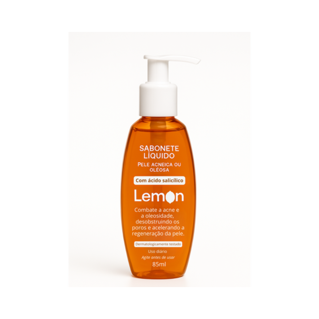 Sabonete Líquido Lemon com ácido salicílico 85ml