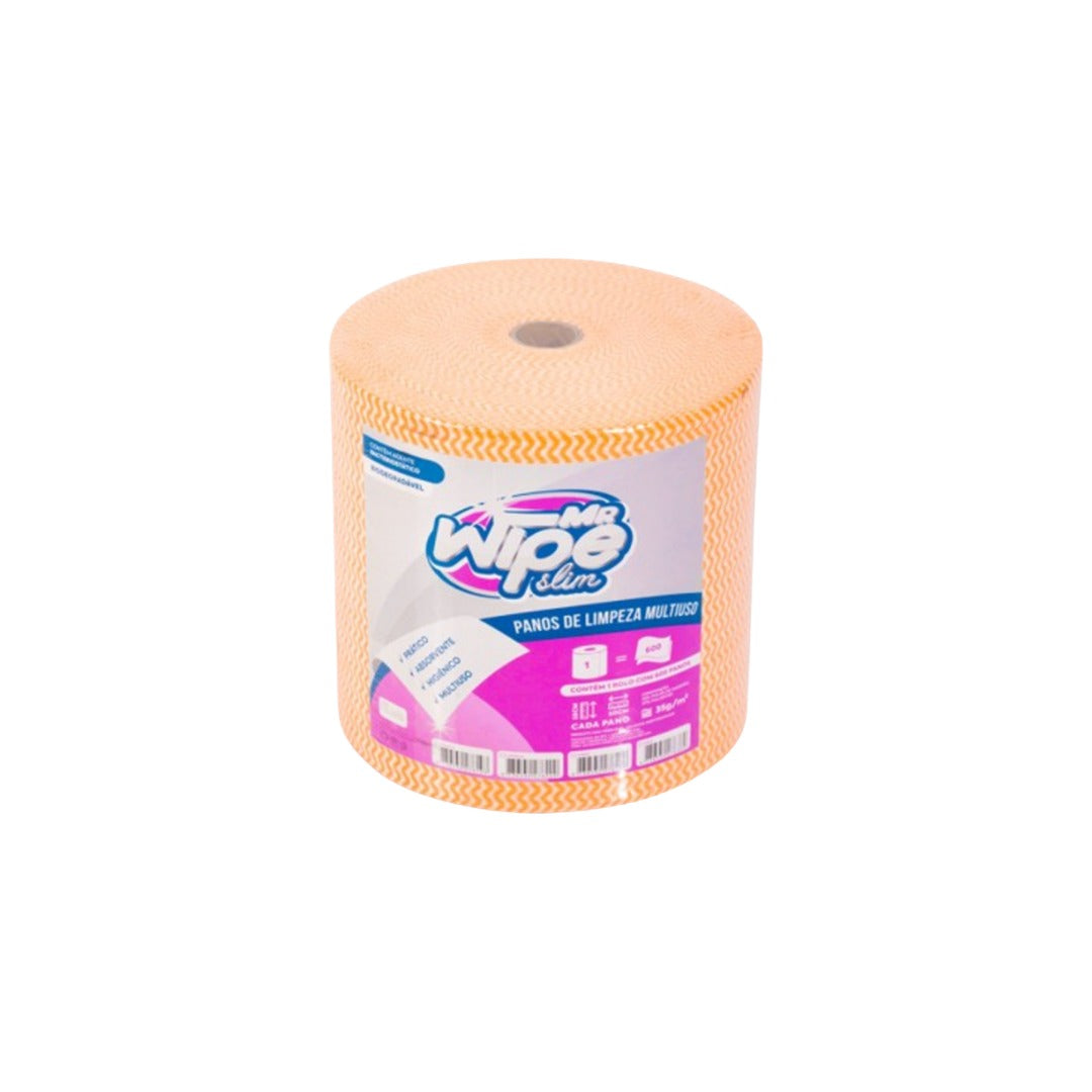 PANOS MULTIUSO MR.WIPES SLIM LARANJA  28CMx50CM  600 UNIDADES
