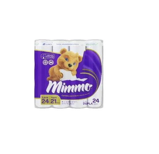 Papel Higiênico MiMMO 24 rolos 30mx10cm