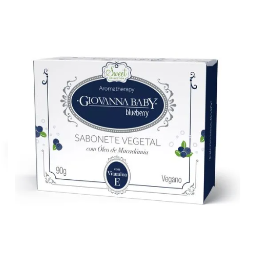Sabonete de Pedra Giovanna Baby Blueberry 90g