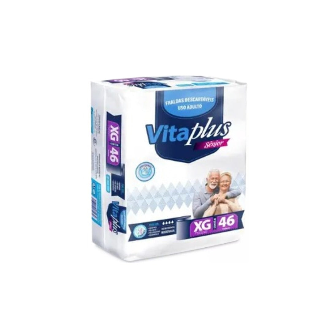 Fralda VitaPlus Xg com 46 unidades
